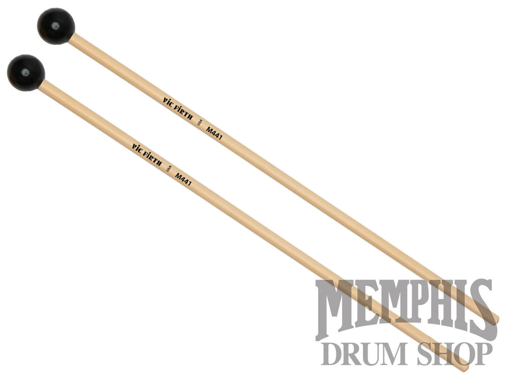 Vic Firth Articulate Series Xylophone Bells Glockenspiel Mallets - 1" Phenolic, Round M441