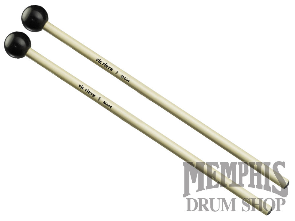 Vic Firth Articulate Series Xylophone Bells Glockenspiel Mallets - 1" Phenolic with Brass Weight, Round M444