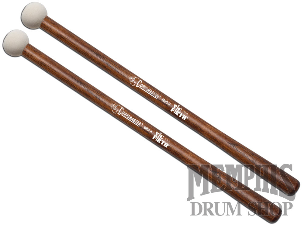 Vic Firth Corpsmaster Bass Mallets - Extra Small Head, Hard MB0H