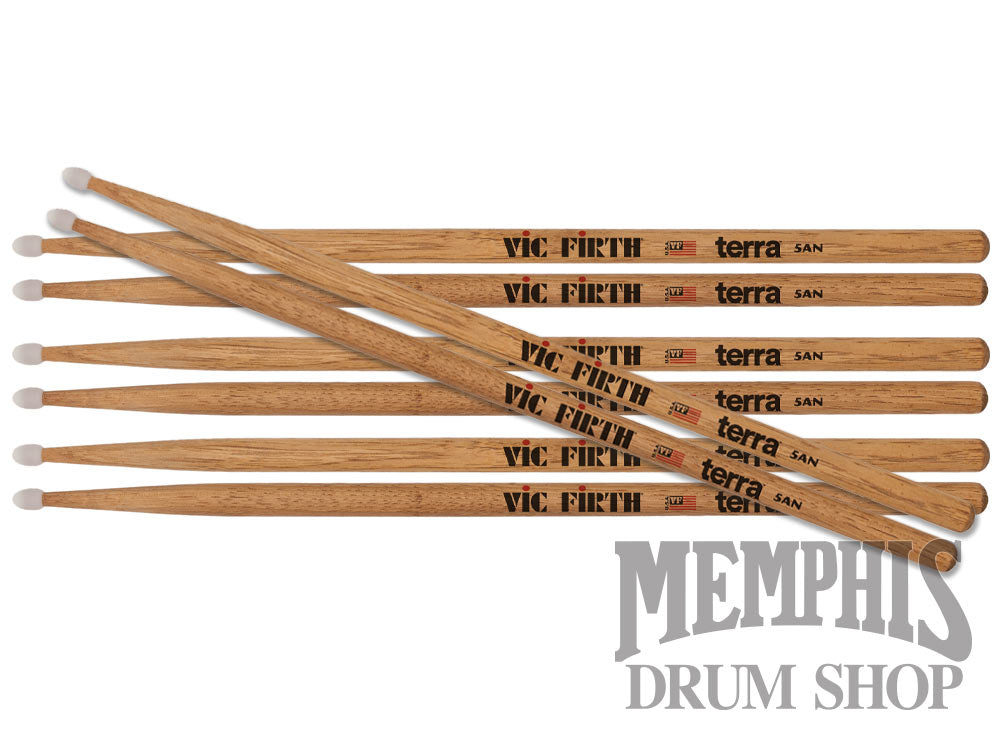 Vic Firth American Classic 5A Nylon Terra Series Drumsticks Buy 3 Get 1 Free