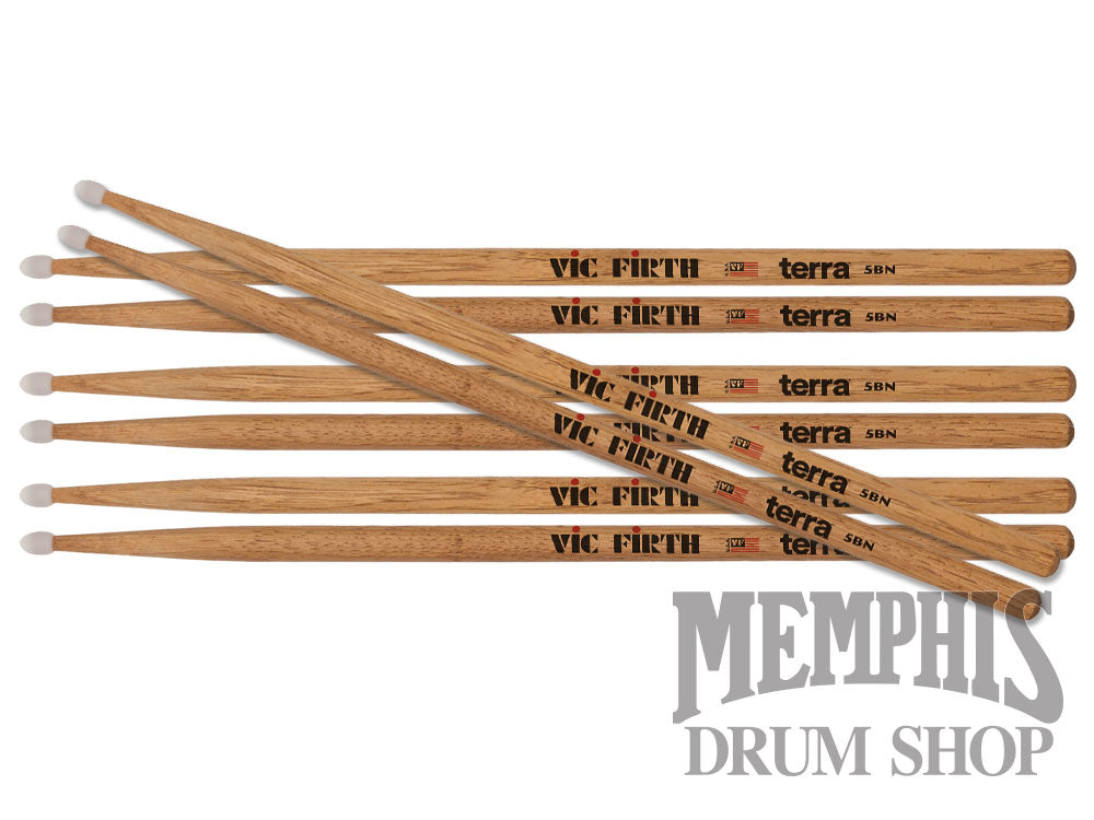 Vic Firth American Classic 5B Nylon Terra Series Drumsticks Buy 3 Get 1 Free
