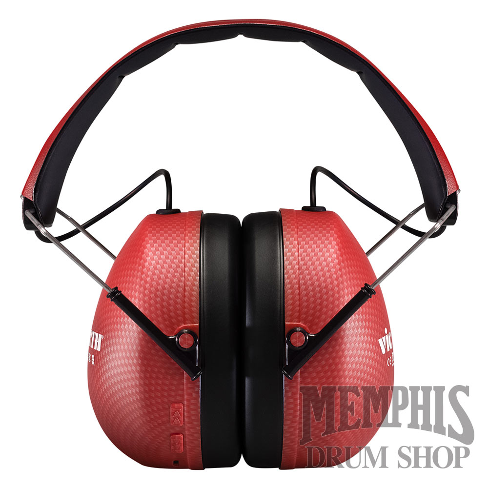 Vic Firth Bluetooth Isolation Headphones Red