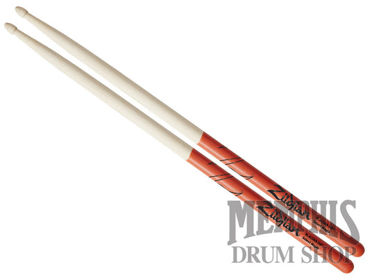 Zildjian 7A Acorn Tip Orange Dip Drumsticks Z7AACDO