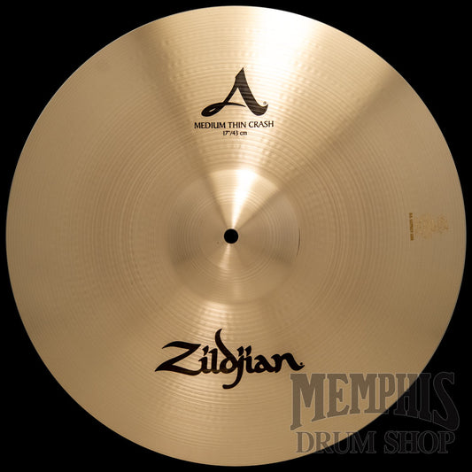Zildjian 17" A Medium Thin Crash Cymbal