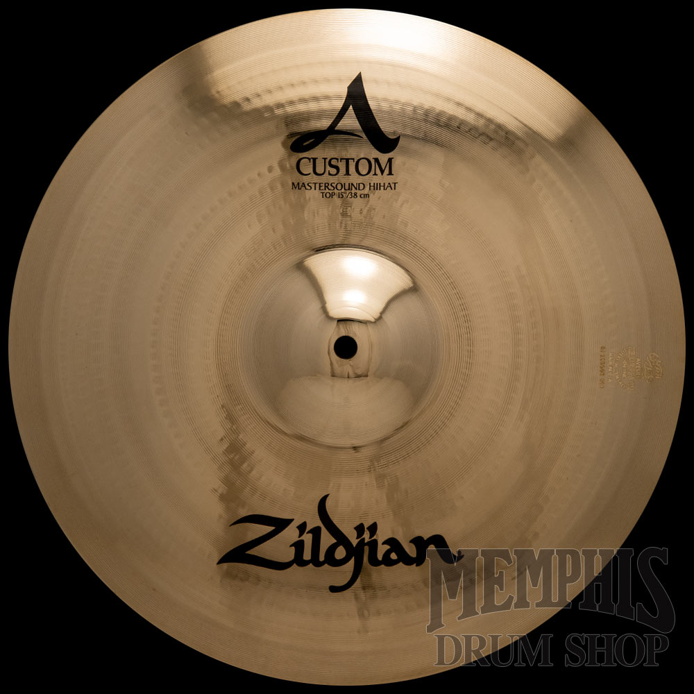 Zildjian 15" A Custom Mastersound Hi-Hat Top Cymbal