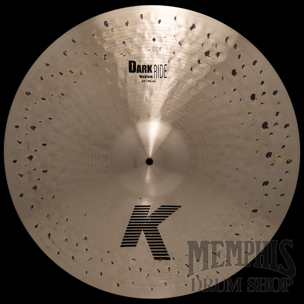Zildjian 22" K Dark Medium Ride Cymbal