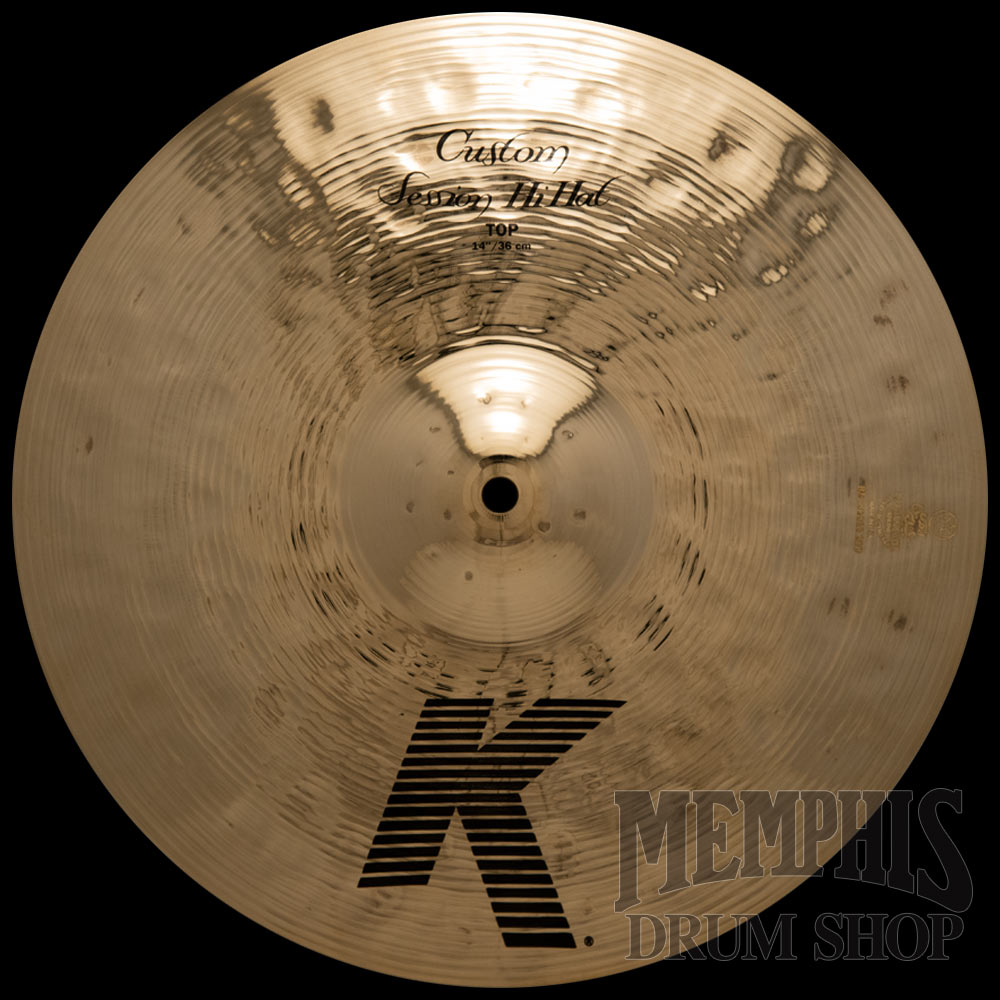 Zildjian 14" K Custom Session Hi-Hat Top Cymbal