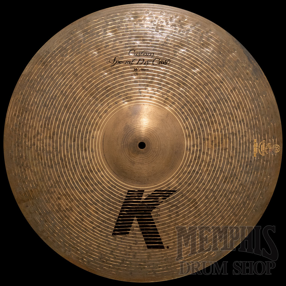 Zildjian 20" K Custom Special Dry Crash Cymbal – Memphis Drum Shop