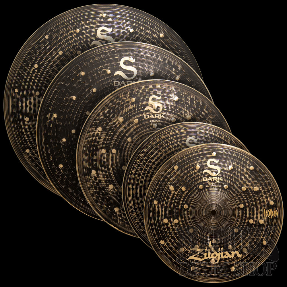 Zildjian S Dark Cymbal Pack Box Set (SD4680) – Memphis Drum Shop