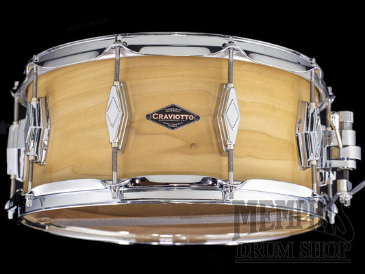 Craviotto 14x6.5 Nashville Classic Series Solid Poplar Snare Drum