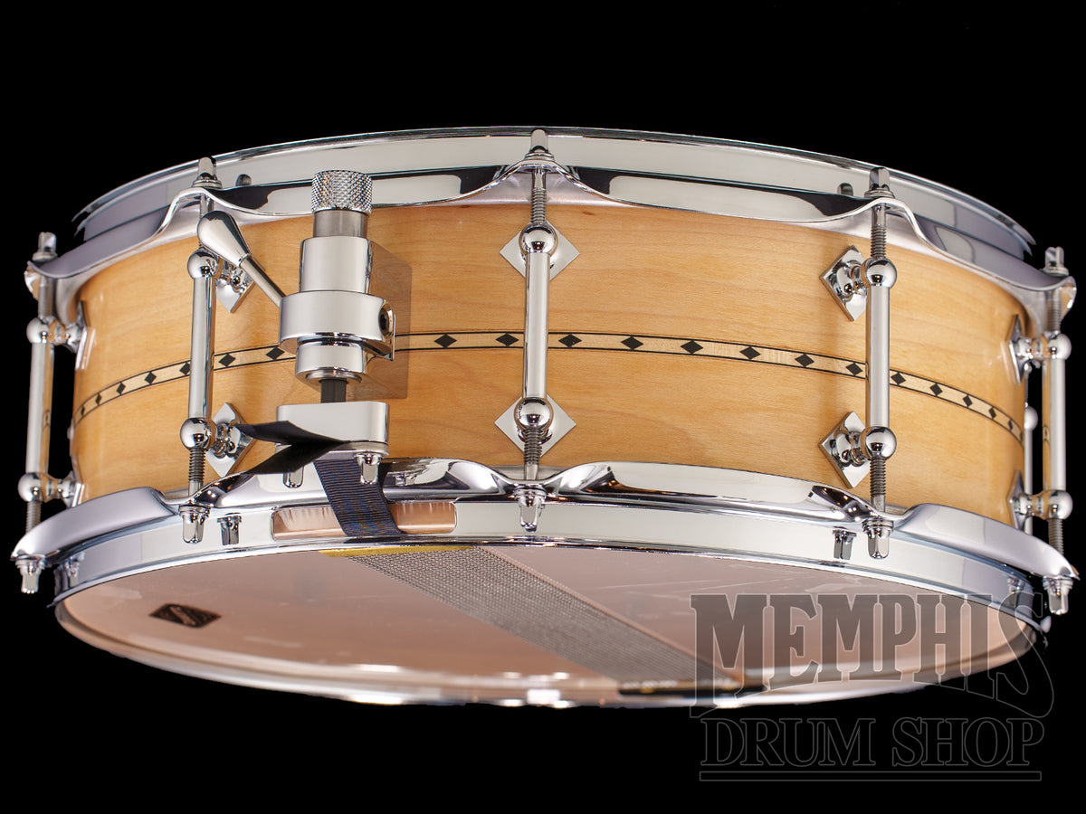 Craviotto 14x5 Custom Shop Maple Snare Drum - Maple Inlay