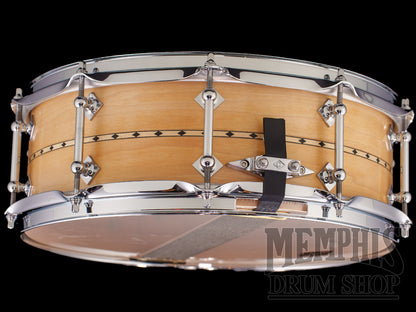 Craviotto 14x5 Custom Shop Maple Snare Drum - Maple Inlay
