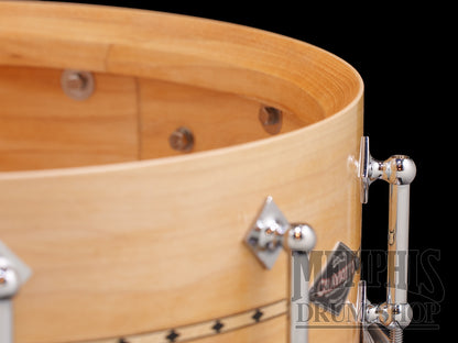 Craviotto 14x5 Custom Shop Maple Snare Drum - Maple Inlay