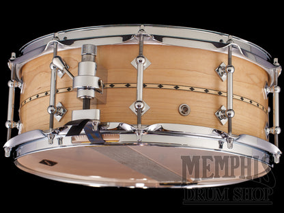 Craviotto 14x5.5 Custom Shop Maple Snare Drum - Maple Inlay