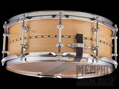 Craviotto 14x5.5 Custom Shop Maple Snare Drum - Maple Inlay