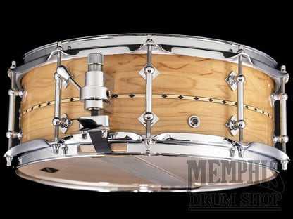 Craviotto 14x5.5 Custom Shop Maple Snare Drum with Maple Inlay