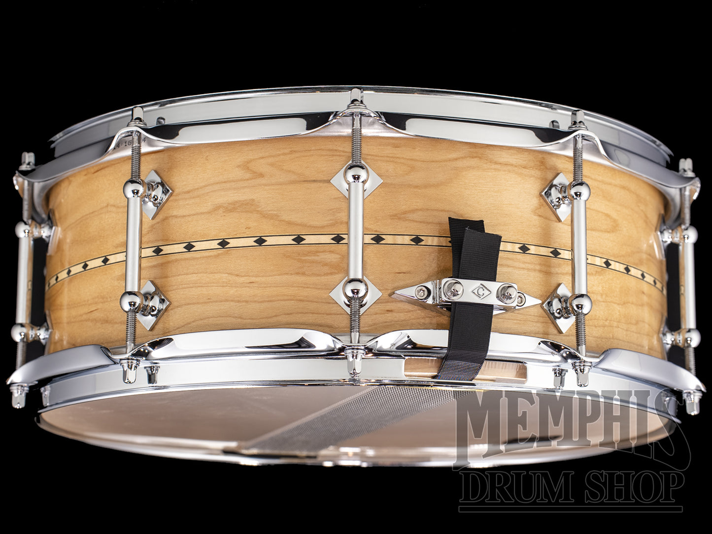 Craviotto 14x5.5 Custom Shop Maple Snare Drum with Maple Inlay