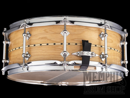 Craviotto 14x5.5 Custom Shop Maple Snare Drum with Maple Inlay