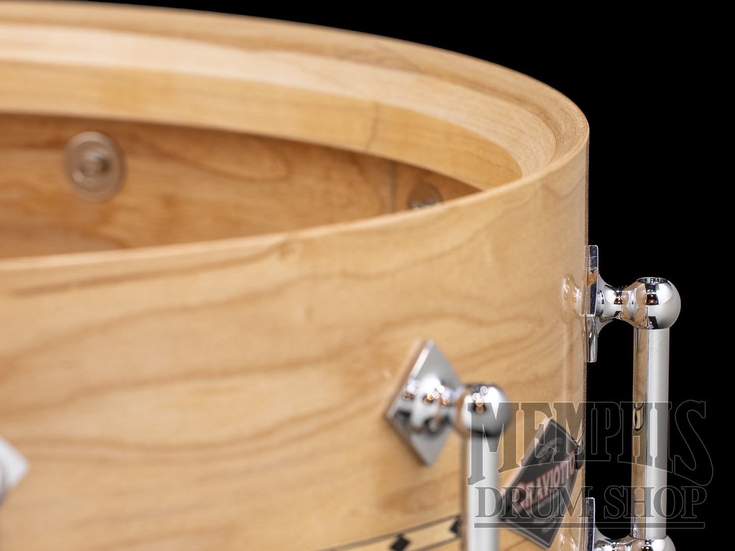 Craviotto 14x5.5 Custom Shop Maple Snare Drum with Maple Inlay