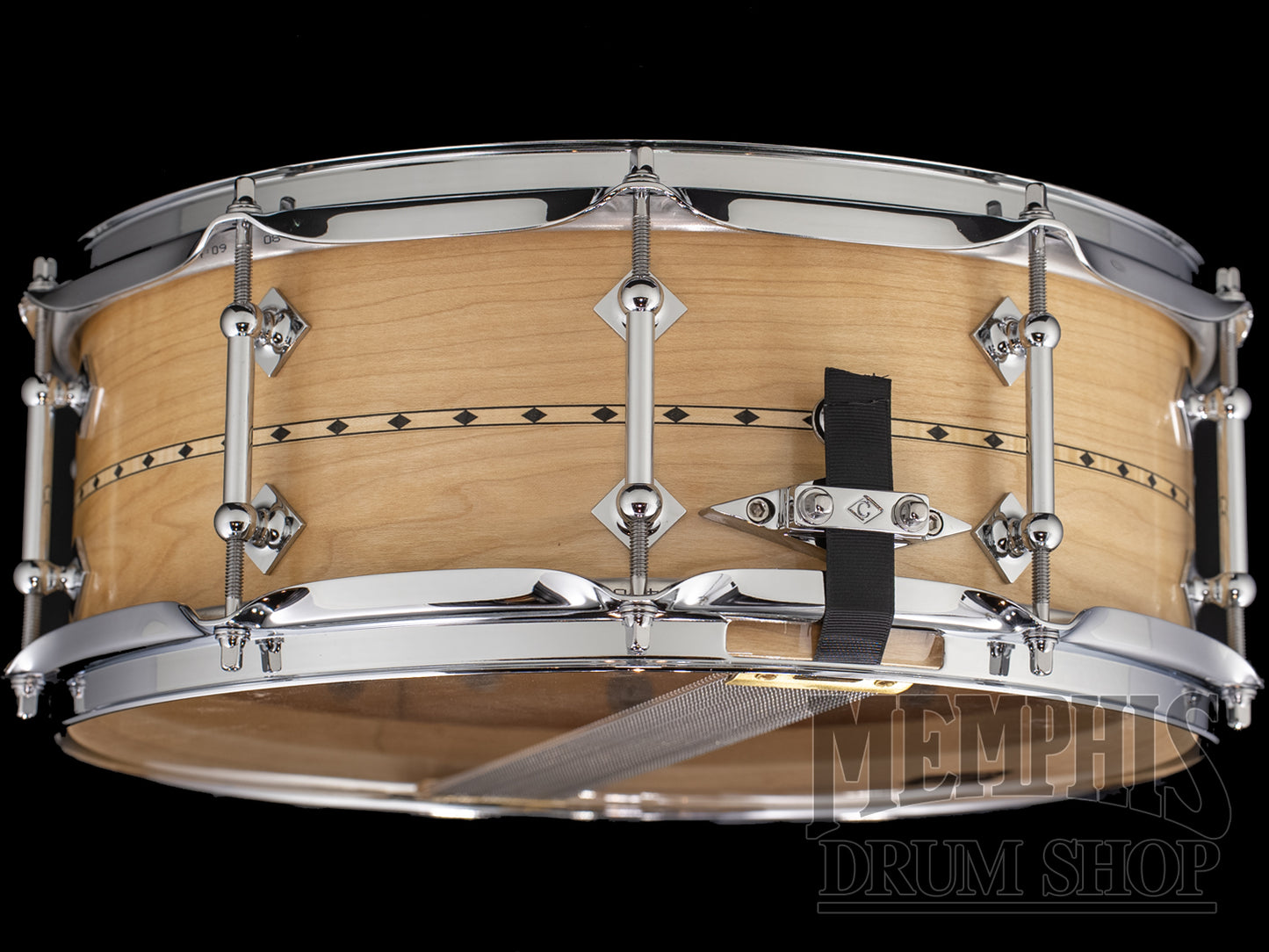 Craviotto 14x5.5 Custom Shop Maple Snare Drum with Maple Inlay