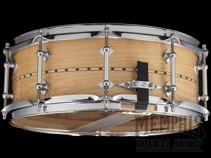 Craviotto 14x5.5 Custom Shop Maple Snare Drum with Maple Inlay