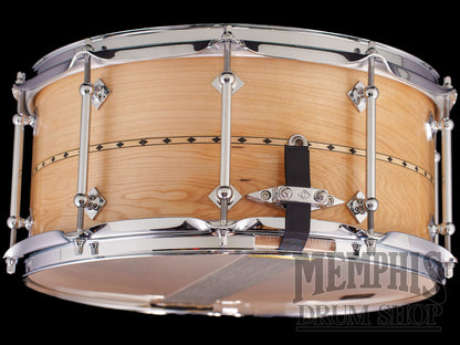Craviotto 14x6.5 Custom Shop Maple Snare Drum - Maple Inlay