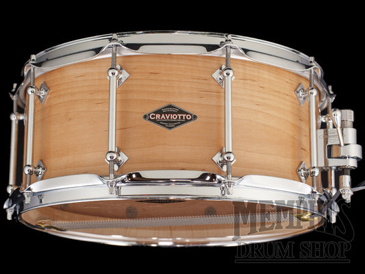 Craviotto 14x6.5 Custom Shop Maple Snare Drum
