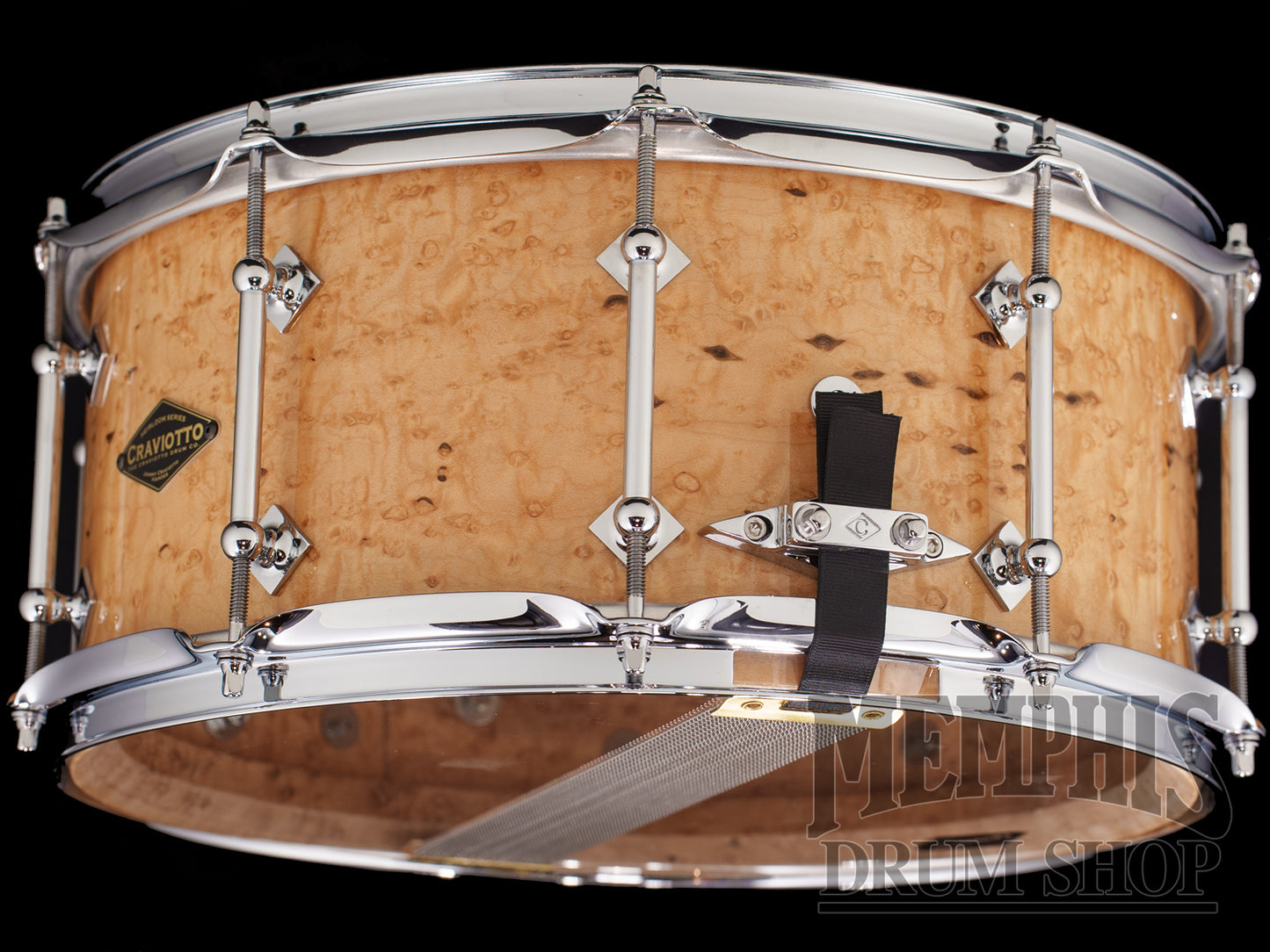 Craviotto 14x5.5 and 14x6.5 Heirloom Series Birdseye Maple Snare Drums - Set of 2