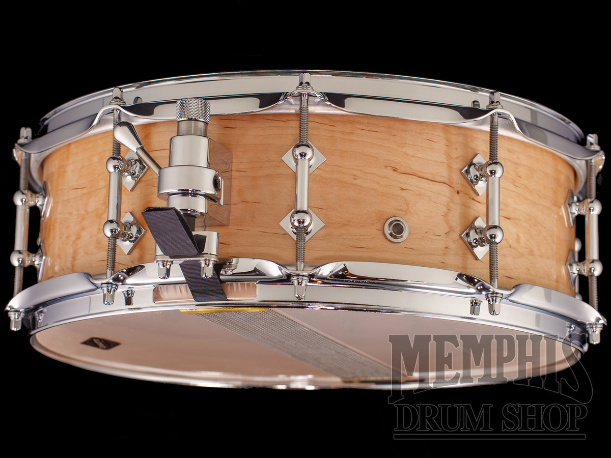 Craviotto 14x5 President's Collection Curly/Birdseye Maple Snare Drum