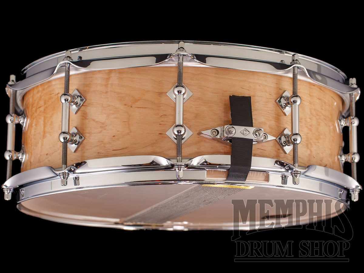 Craviotto 14x5 President's Collection Curly/Birdseye Maple Snare Drum