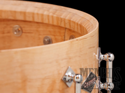 Craviotto 14x5 President's Collection Curly/Birdseye Maple Snare Drum