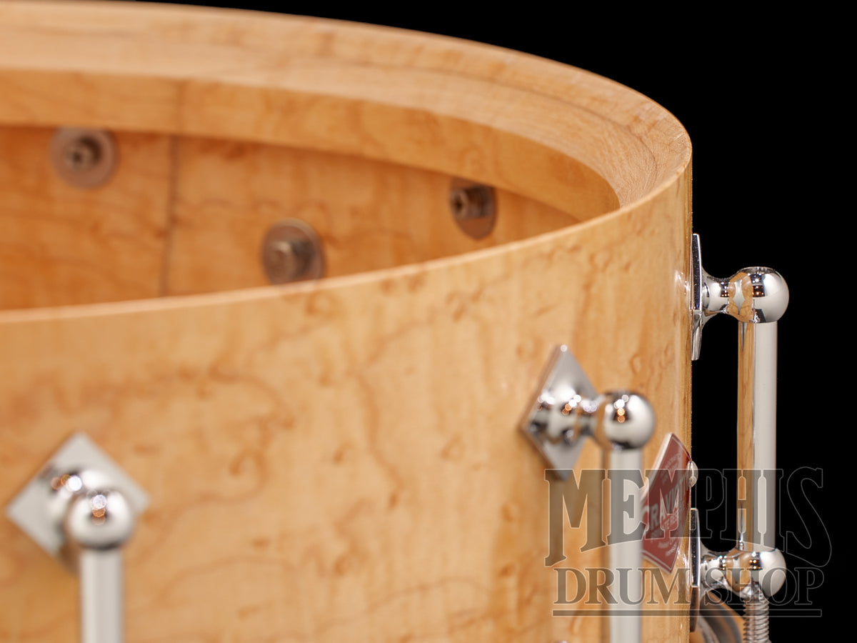 Craviotto 14x5 President's Collection Curly Maple Snare Drum
