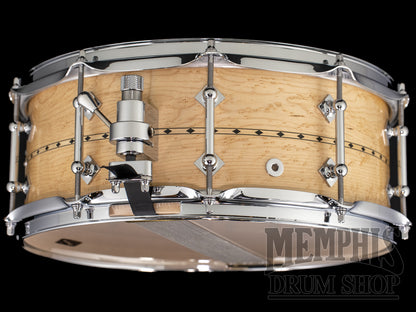 Craviotto 14x5.5 Private Reserve Birdseye Maple Snare Drum with Maple Inlay