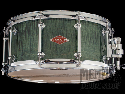 Craviotto 14x6.5 Private Reserve Curly Maple ETSL Snare Drum