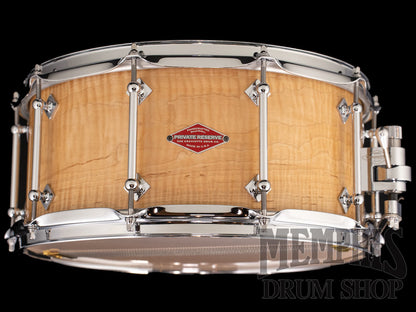 Craviotto 14x6.5 Private Reserve Curly Maple Snare Drum