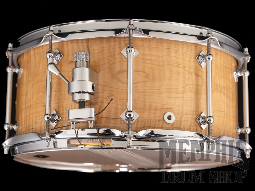 Craviotto 14x6.5 Private Reserve Curly Maple Snare Drum