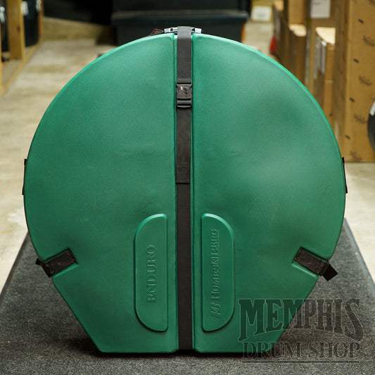 Humes & Berg 32” Enduro Gong Case with Pro Lining - Forest Green