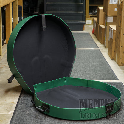 Humes & Berg 32” Enduro Gong Case with Pro Lining - Forest Green
