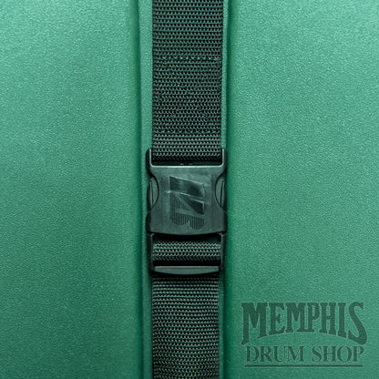 Humes & Berg 32” Enduro Gong Case with Pro Lining - Forest Green