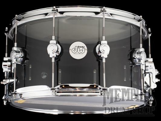 DW 14x8 Design Series Acrylic Snare Drum - Smoke
