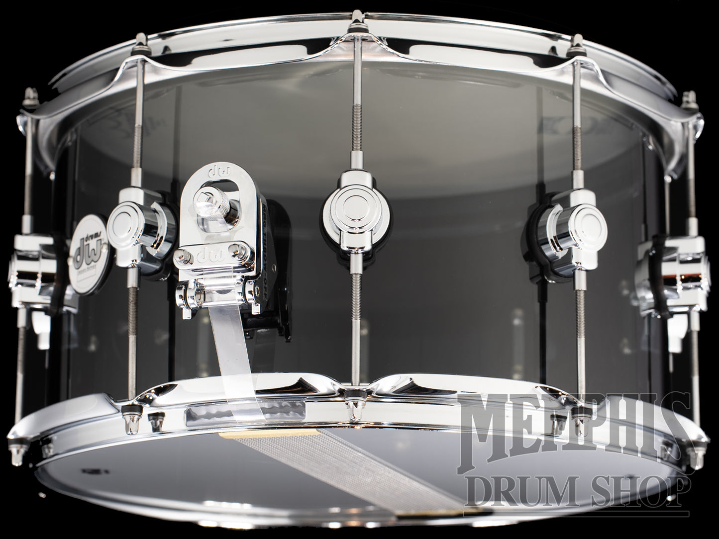 DW 14x8 Design Series Acrylic Snare Drum - Smoke