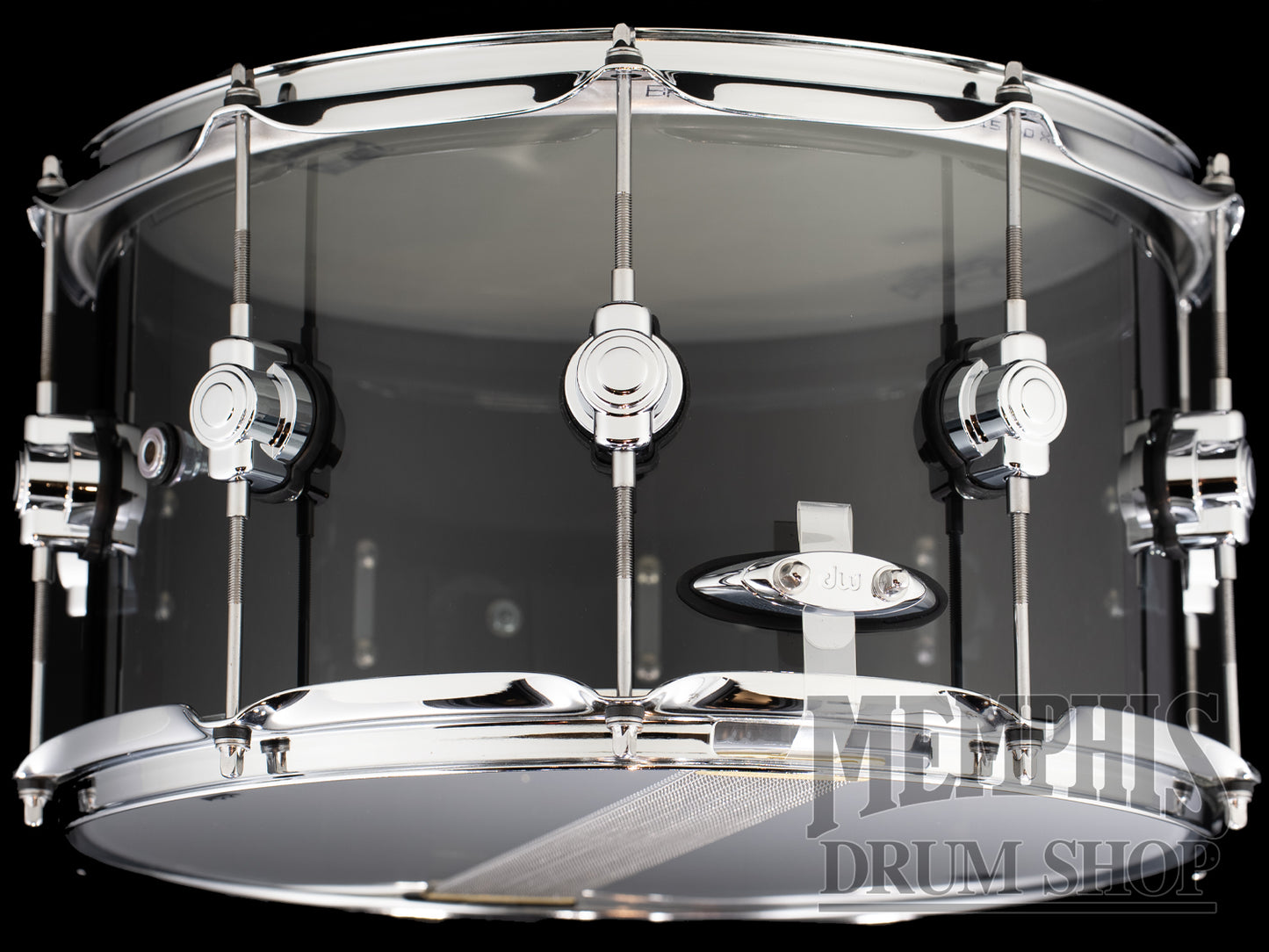 DW 14x8 Design Series Acrylic Snare Drum - Smoke