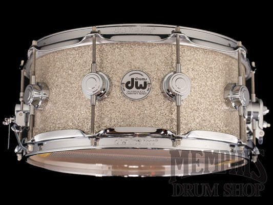 DW 14x6 Collector's Series Maple VLT Snare Drum - Broken Glass