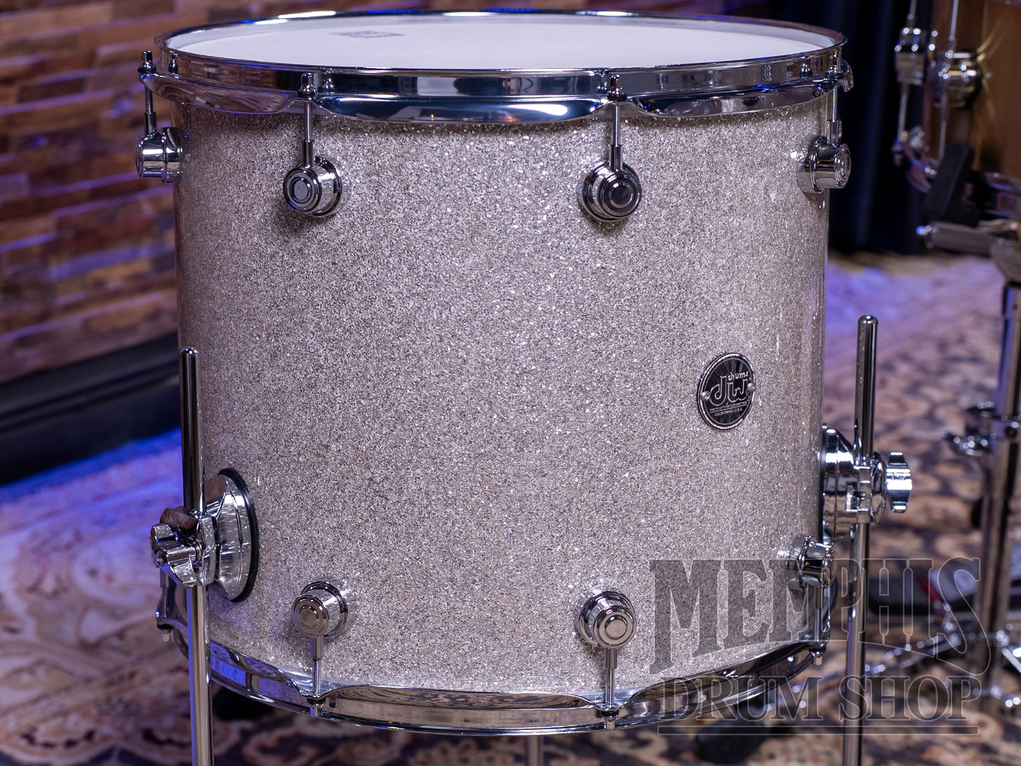 DW Performance Series Maple 15th Anniversary Limited Edition Drum Set 22/10/12/16 - Broken Glass