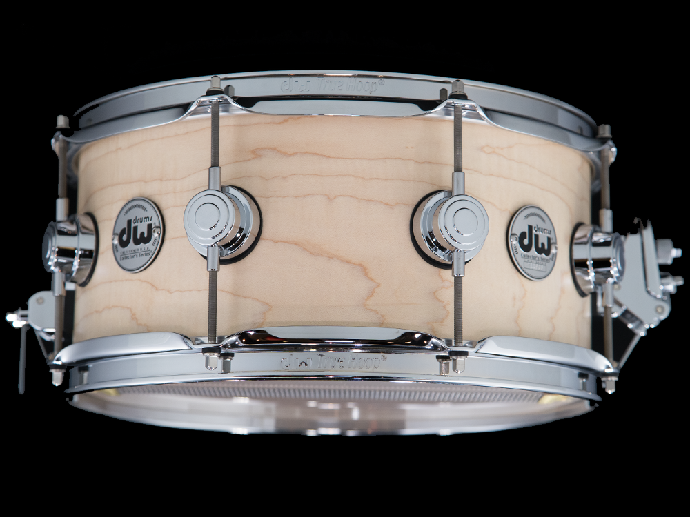DW 13x6 Collector's Series Standard Maple Snare Drum - Natural Satin Oil