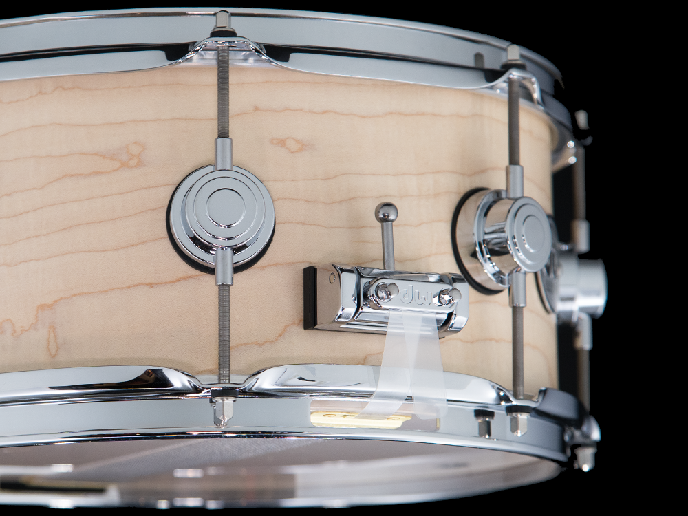 DW 13x6 Collector's Series Standard Maple Snare Drum - Natural Satin Oil