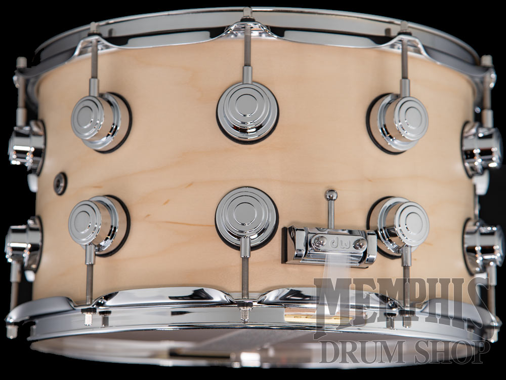 DW 14x8 Collector's Series Standard Maple Snare Drum - Natural Satin Oil