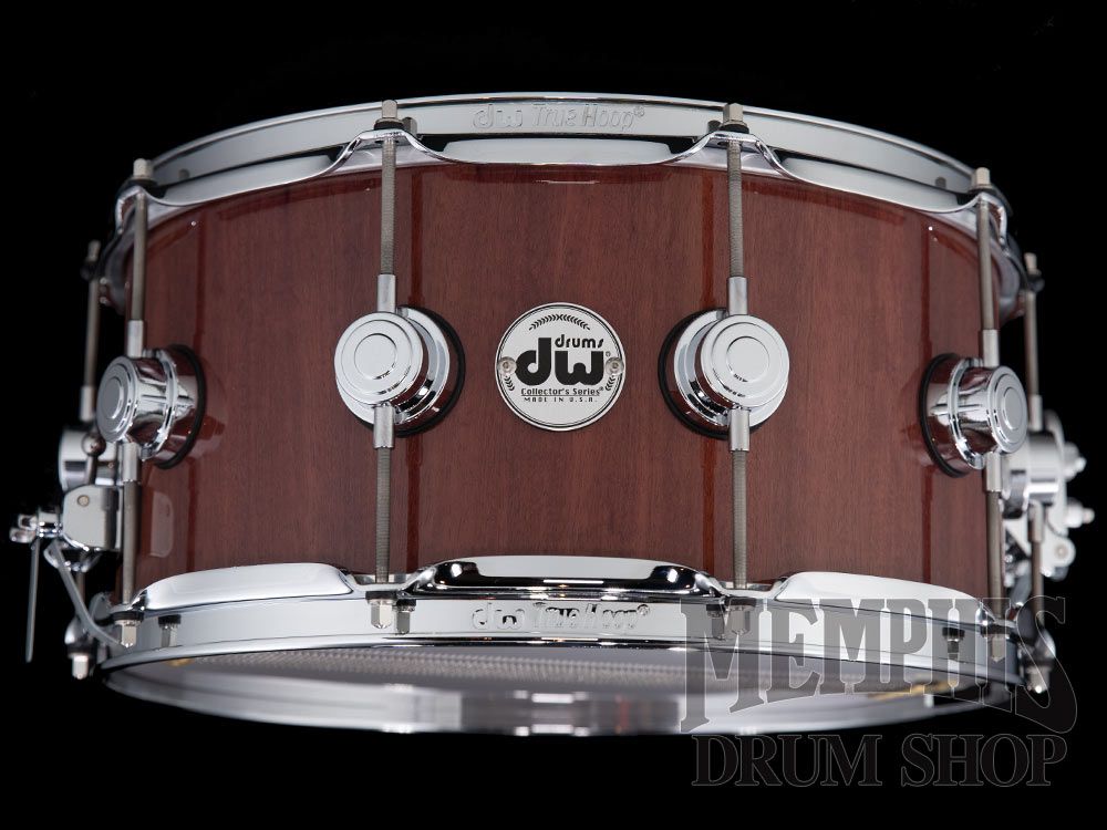 DW 14x6.5 Collector's Series Purpleheart Snare Drum (DRU46514SSC