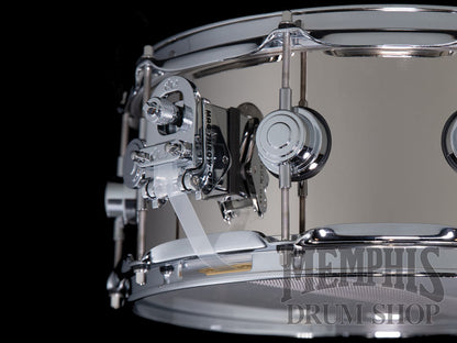 DW 14x5.5 Collector's Series Nickel Over Brass Snare Drum