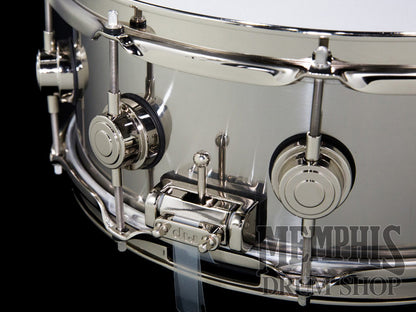 DW 14x5.5 Collector's Series Stainless Steel Snare Drum with Nickel Hardware
